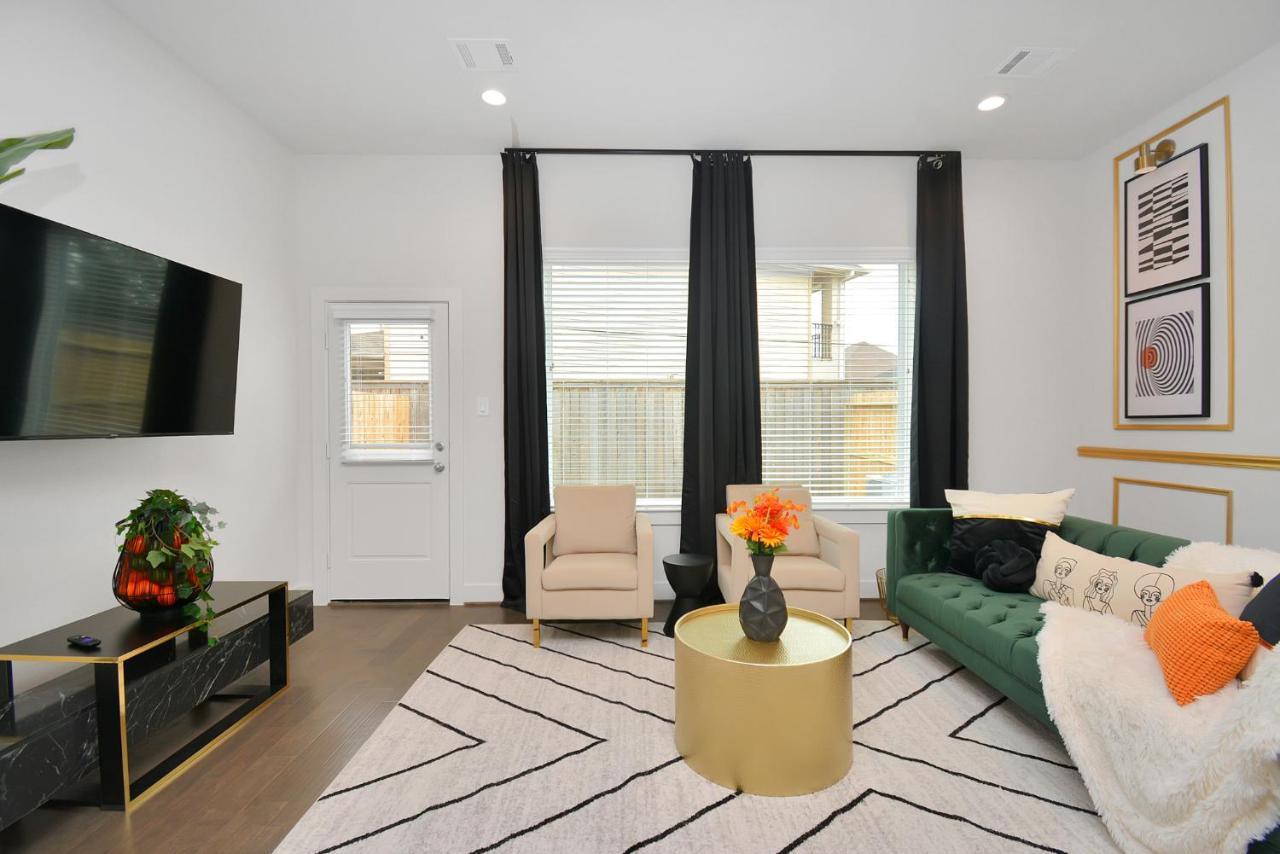 Emerald Palace - New, Modern 3Br Townhome Close To Downtown, Nrg, Med Ctr Houston Dış mekan fotoğraf