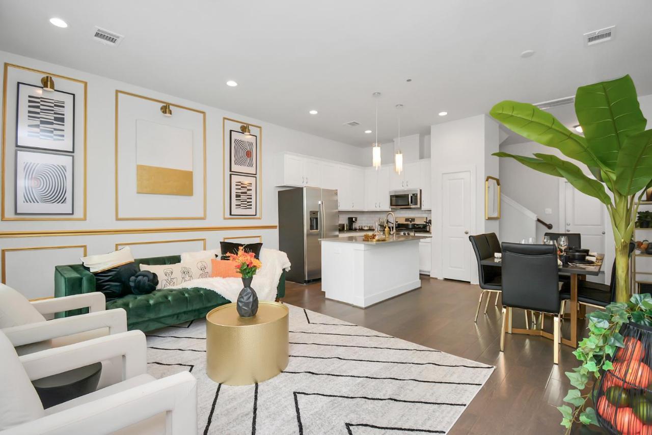 Emerald Palace - New, Modern 3Br Townhome Close To Downtown, Nrg, Med Ctr Houston Dış mekan fotoğraf