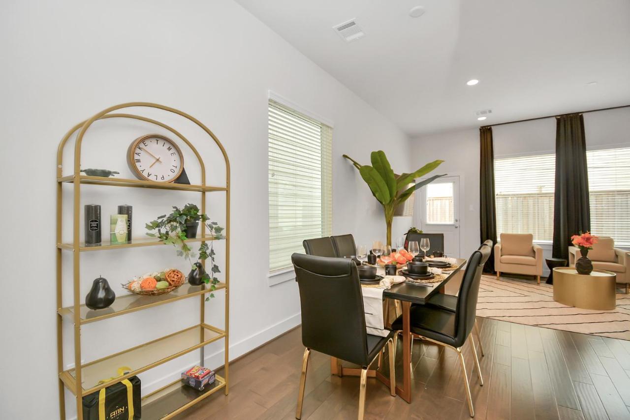 Emerald Palace - New, Modern 3Br Townhome Close To Downtown, Nrg, Med Ctr Houston Dış mekan fotoğraf