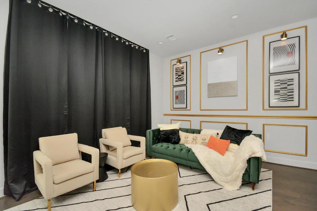 Emerald Palace - New, Modern 3Br Townhome Close To Downtown, Nrg, Med Ctr Houston Dış mekan fotoğraf
