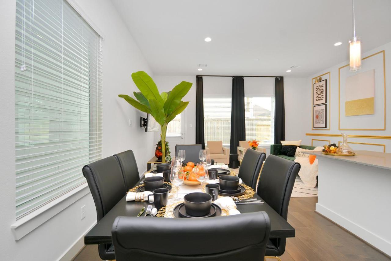 Emerald Palace - New, Modern 3Br Townhome Close To Downtown, Nrg, Med Ctr Houston Dış mekan fotoğraf